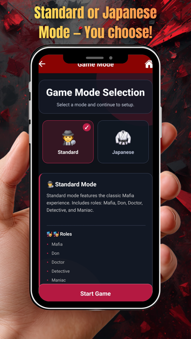 Mafia Card Game by OZ screenshot