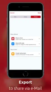 qrcard - digital business card iphone screenshot 4