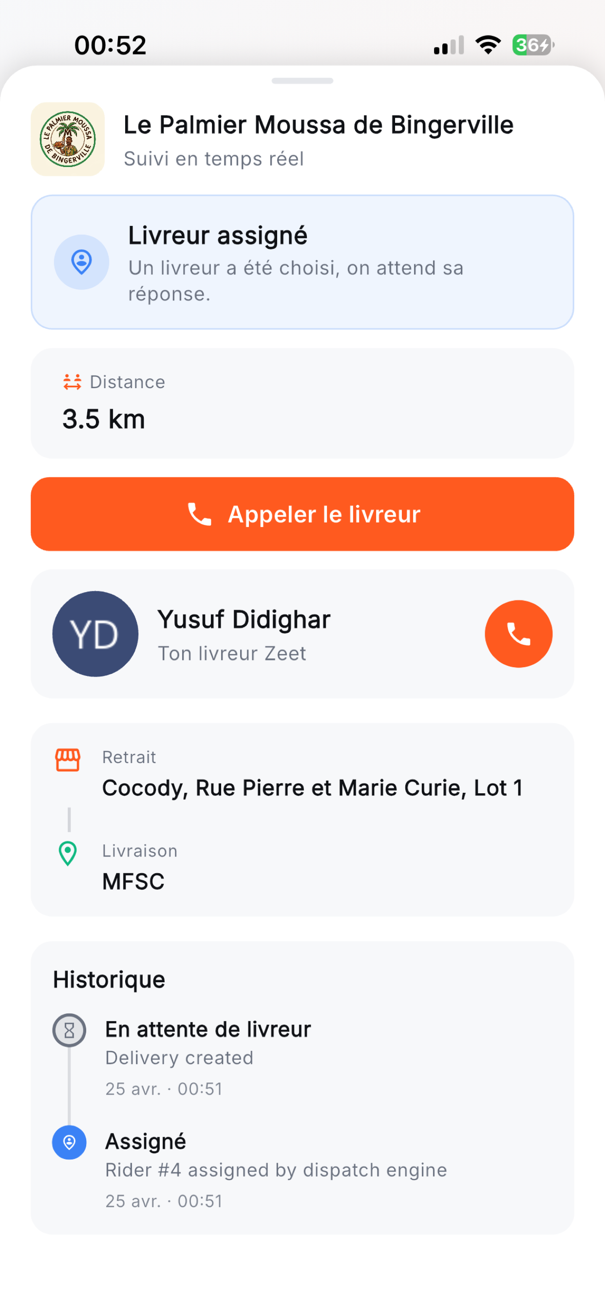 ZEET – Livraison de repas screenshot 7