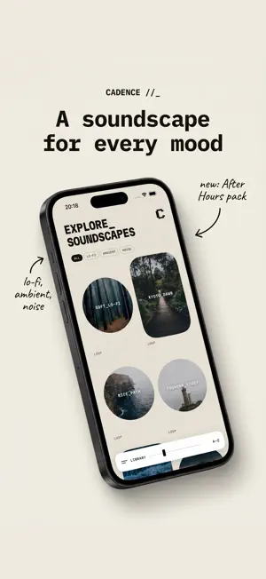 Cadence: Focus Audio screenshot 3