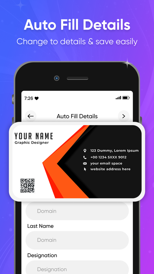 #7. Business Card Generator, Maker (iOS) 由: Growup Infosoft