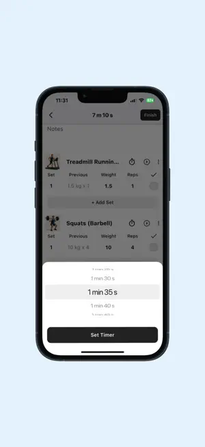 iWorkout - Gym Workout Tracker screenshot 3
