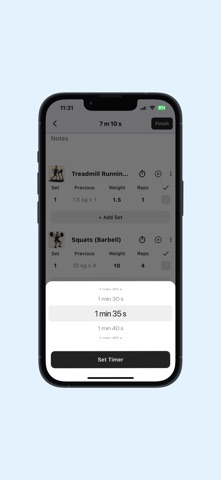 iWorkout - Gym Workout Tracker Screenshot 3 of 8