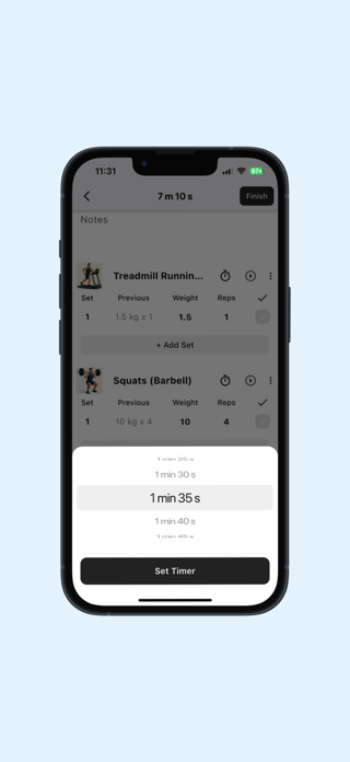 iWorkout - Gym Workout Tracker Screenshot 3 of 8