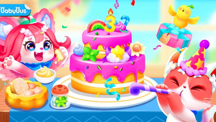 Little Panda's Kitty World