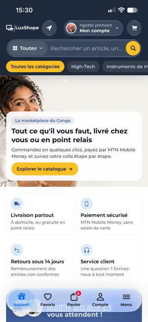 Luxshope screenshot 1