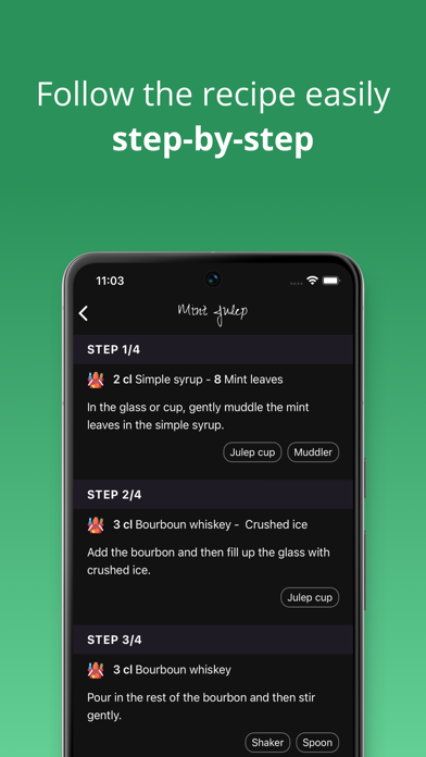 Drinxly - Cocktails to Enjoy iPhone screenshot 5 - Food & Drink app