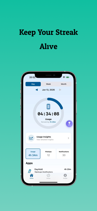 DayHold-Reduce Screen Time Screenshot 2 of 8