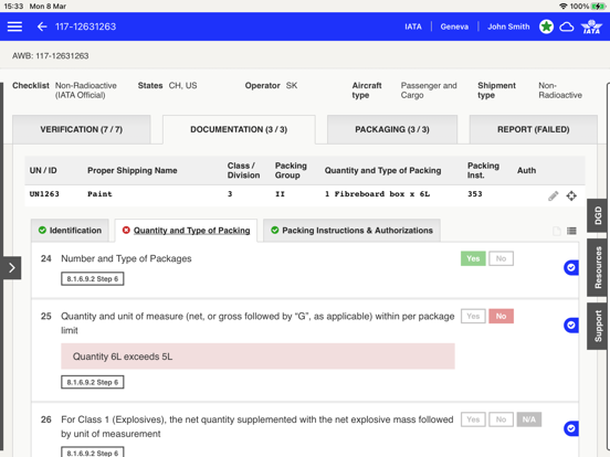 Screenshot #4 pour IATA DG AutoCheck