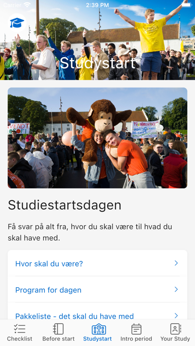 Screenshot #2 pour AAU Start