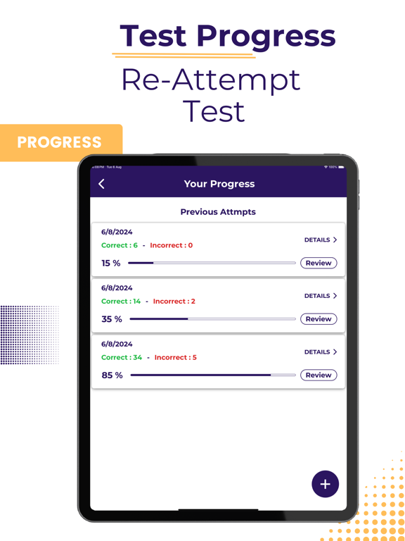 Idaho DMV Practice Test - ID iPad screenshot 6 - Education app