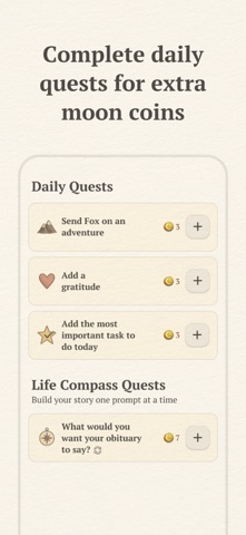 Foxtale - Guided Journal iPhone screenshot