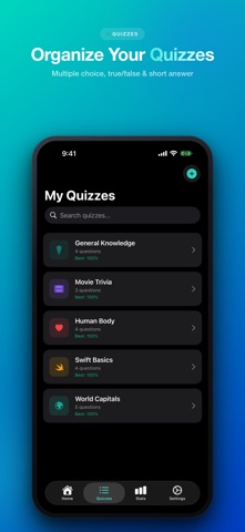 QuizBuilder - Custom Quiz Make Screenshot 2 of 7