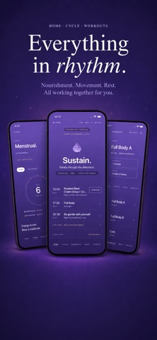 feelBloom: Cycle & Fitness screenshot