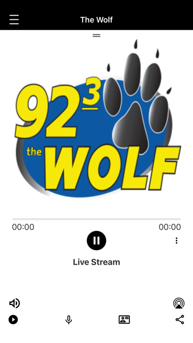 The Wolf 92.3 iPhone screenshot 1 - Entertainment app