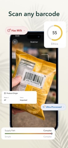 NuTrace - Food Transparency Screenshot 2 of 6