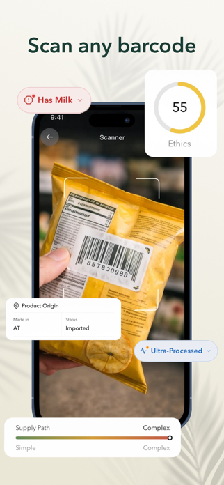 NuTrace - Food Transparency Screenshot 2 of 6