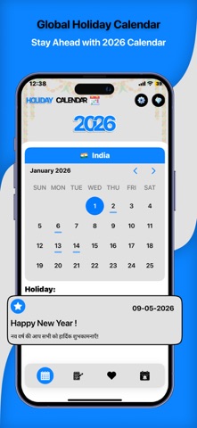 Calendar 2026 & Widgets Screenshot 1 of 5