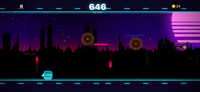Neon Ninja: Gravity Run Screenshot 1 of 6