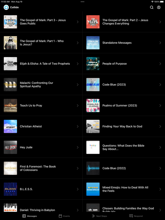 Screenshot #4 pour Collide Church
