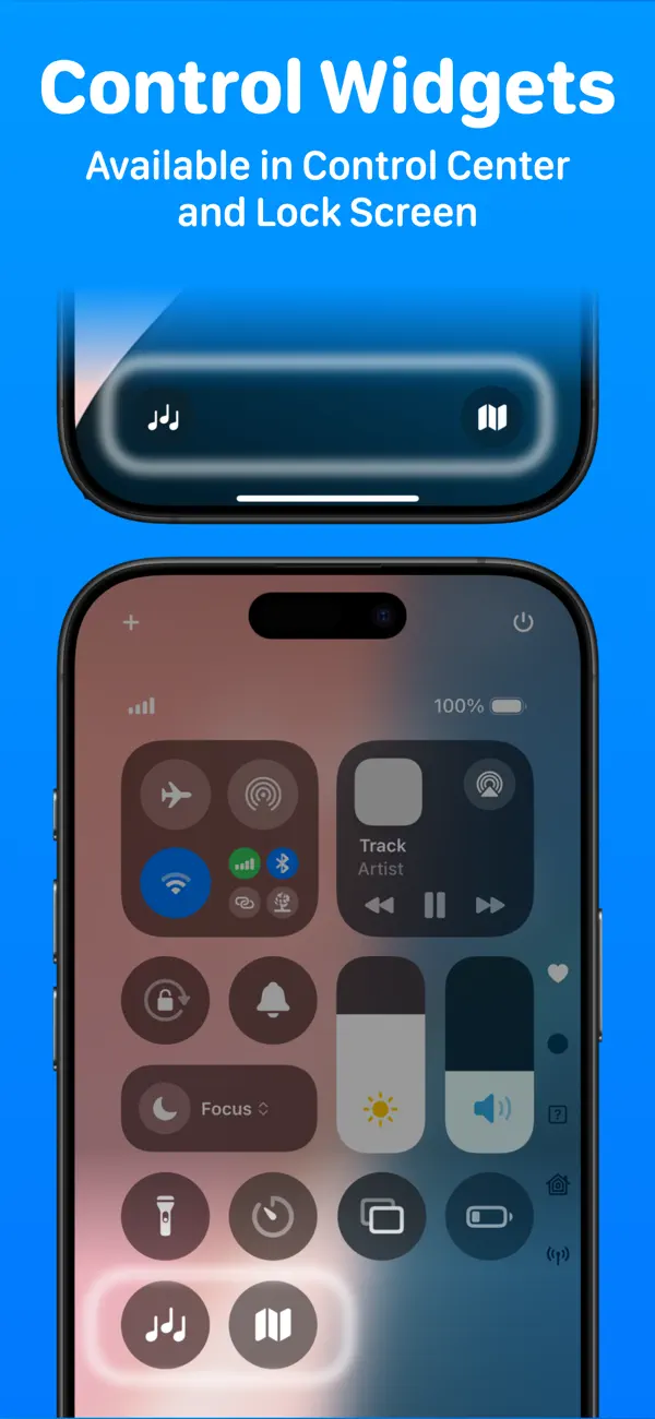 #3. Lock Launcher Widgets LockFlow (iOS) Oleh: Andres Piza Buckmann