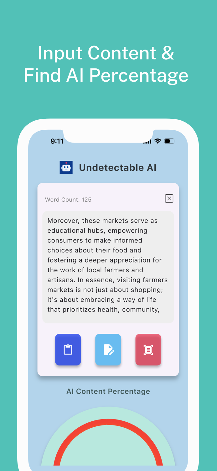 Undetectable AI Paraphrase