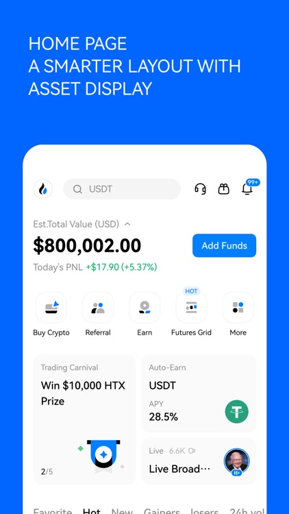 HTX:Buy BTC, Crypto Exchange