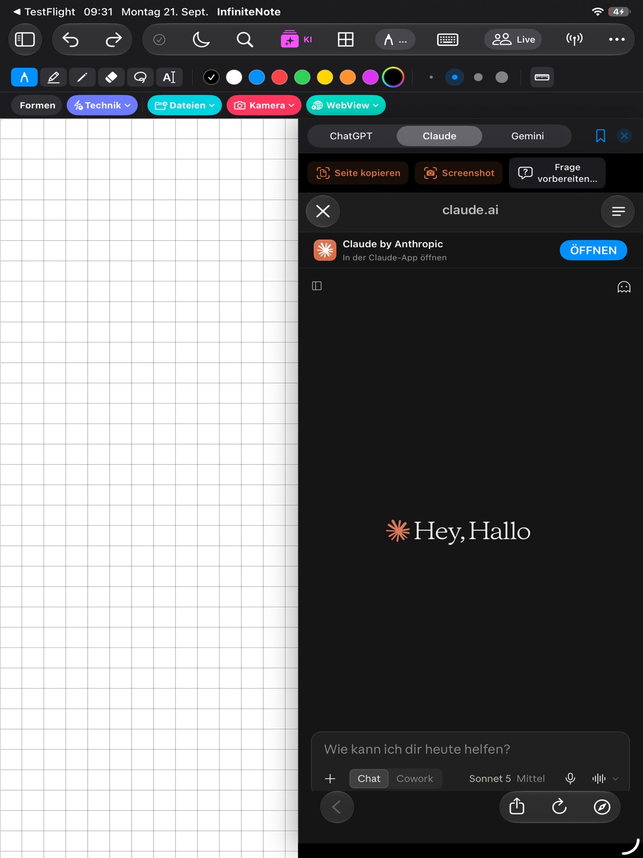 Screenshot 1 of ElectroNote