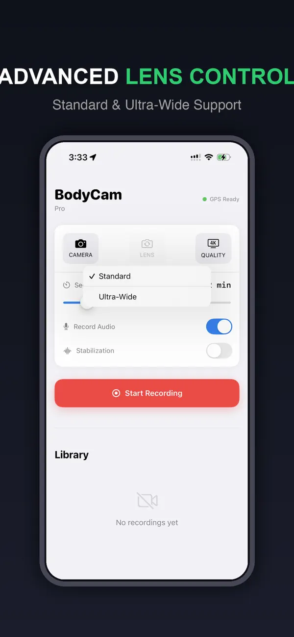 Screenshot #2 pour Bodycam Pro