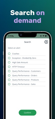 Seq Alert App screenshot