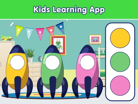 Kids Learning Colors & Shapes iPad screenshot 4 - Education app