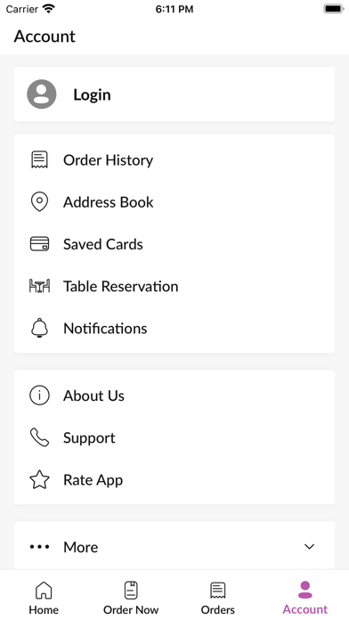 Kamal Restaurant Newcastle Screenshot