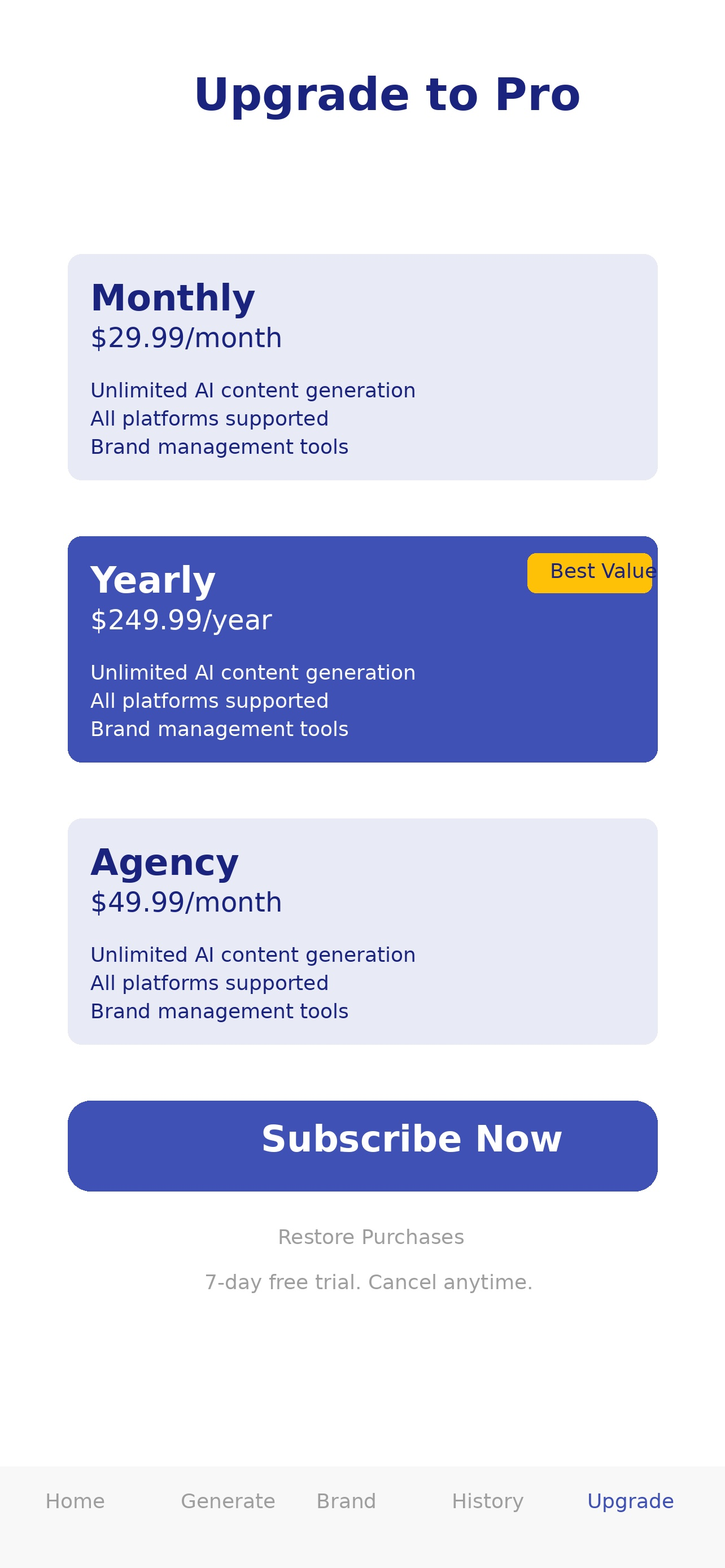 ContentAI Pro: AI Marketing screenshot 4
