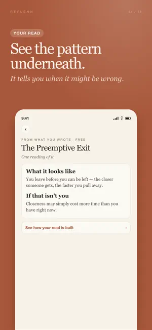 Reflenn: Shadow Work Patterns screenshot 2