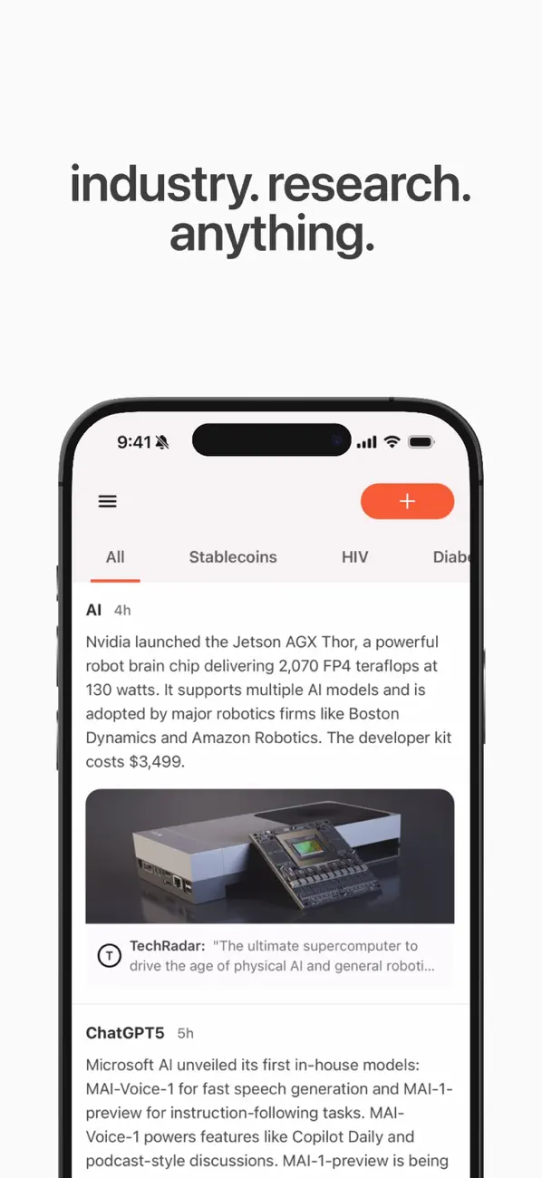 #2. A01: Your Personal News Agent (iOS) 由: 碧玉 卢