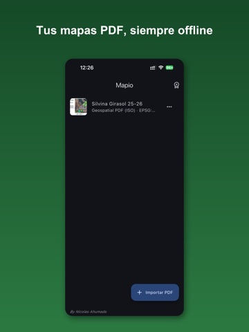 Mapio. iPad screenshot 1
