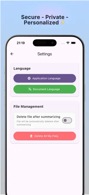 CoreText AI: Doc Summarizer screenshot 3