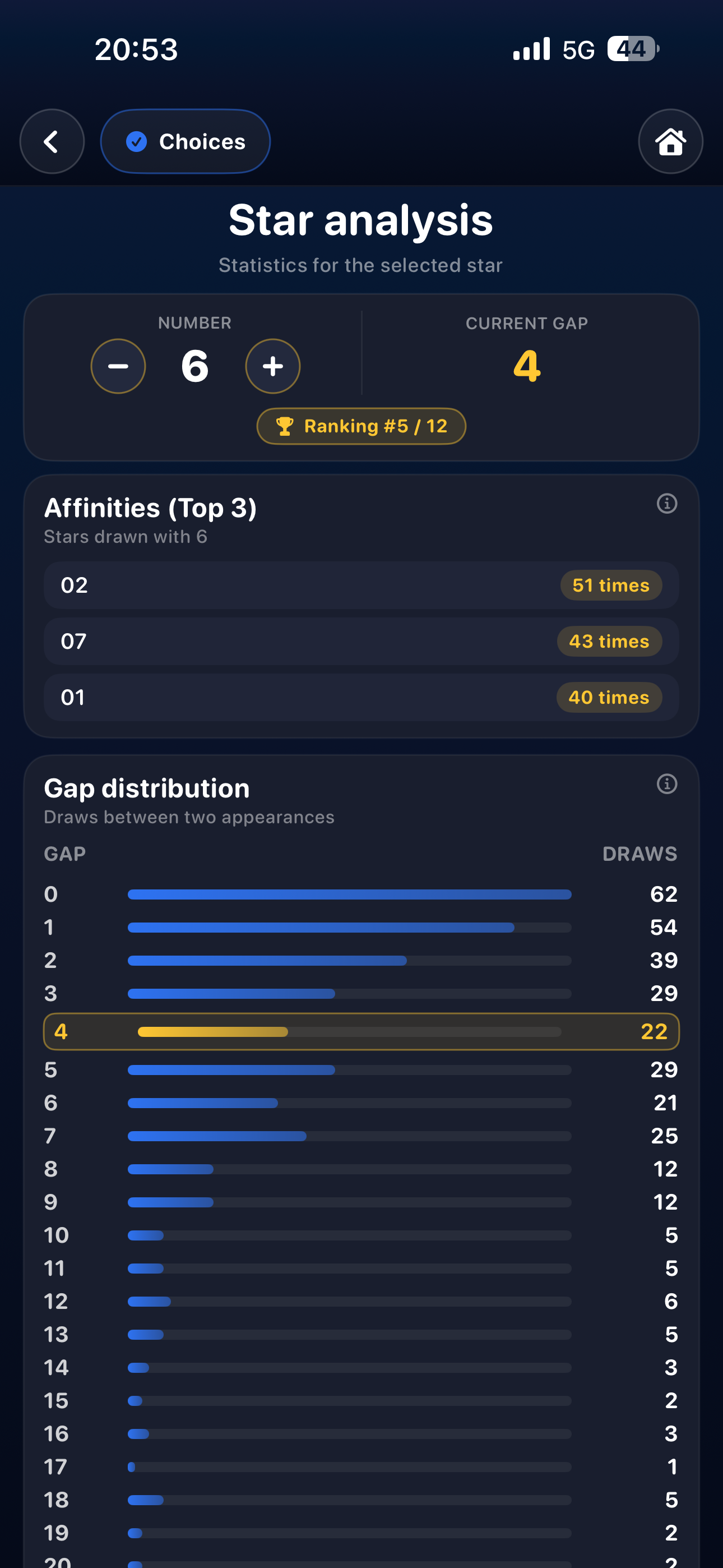 EuroMillions Analyse screenshot 6