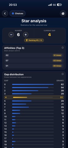 EuroMillions Analyse Screenshot 6 of 9