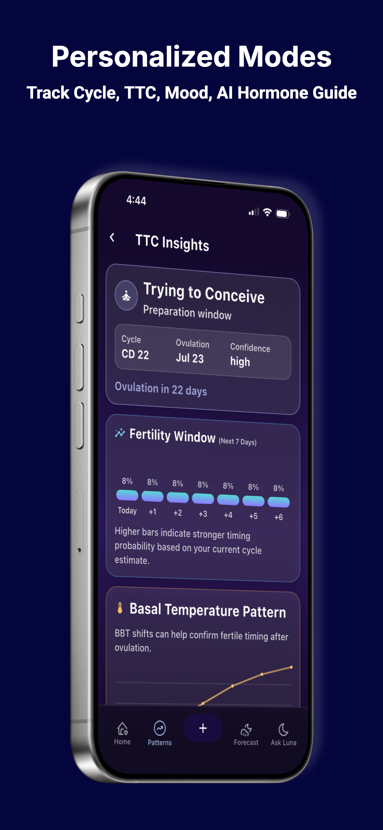 LunarWise Hormone Health AI screenshot 10