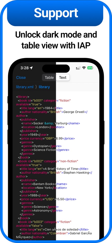 XML Viewer & XML Editor - Developer Tools App | MWM