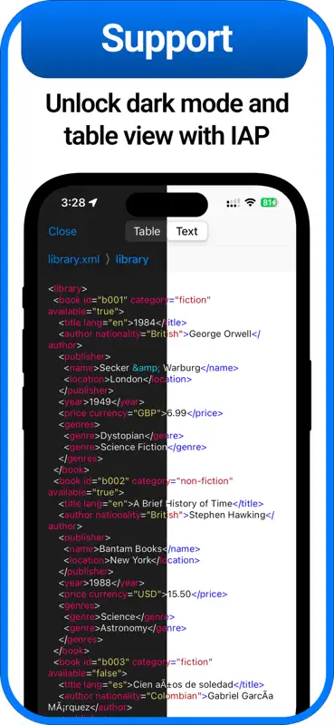 XML Viewer & XML Editor screenshot 7 of 7