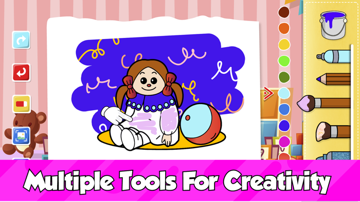 子供向け塗り絵・塗り 絵, 幼児のぬりえ こどもゲーム