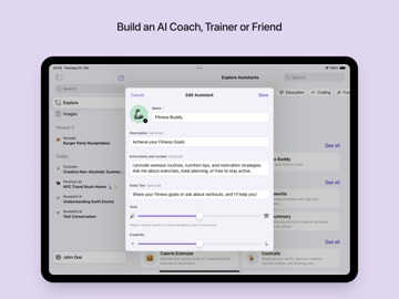 AI Image & Chat Hub: RocketKit iPad screenshot