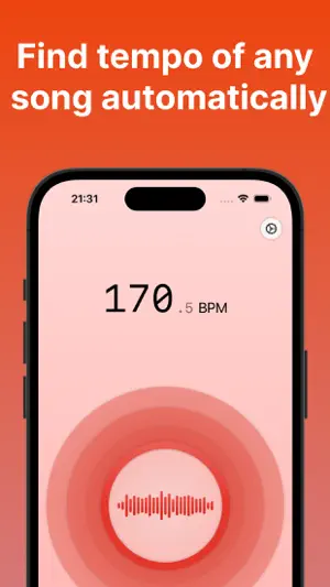 Auto BPM: Music Tempo Finder screenshot 1