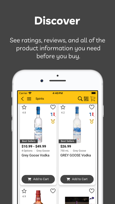 Whelans Liquors iPhone screenshot 3 - Shopping app