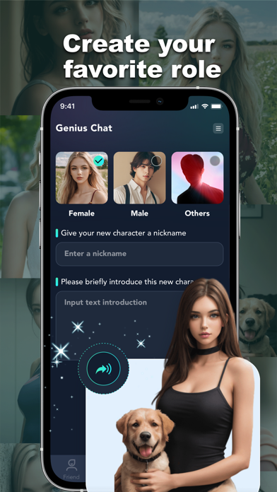 Genius Chat - GF & BF Screenshot