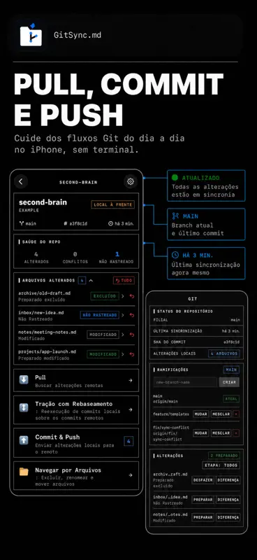 GitSync.md: Git Client screenshot 9 of 10