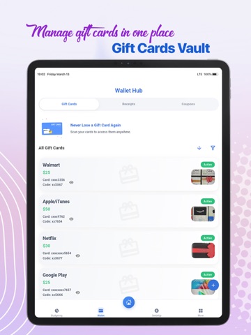 Grecify: Expense Tracker iPad screenshot