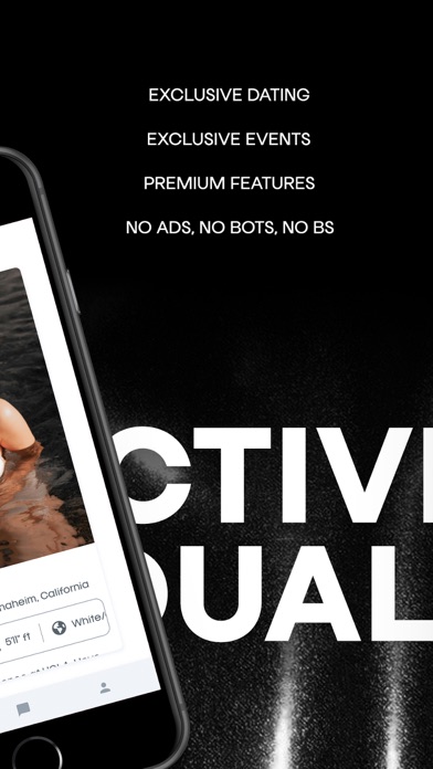 HotClub: Exclusive Dating App iPhone screenshot 2 - Lifestyle app